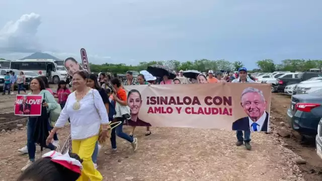 Sinaloa mostró apoyo al Presidente