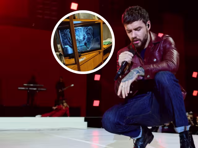 La habitación de Liam estaba con destrozos y sustancias ilicitas