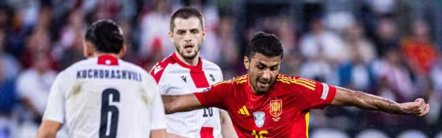 Rodri, el MVP de España contra Georgia en la Eurocopa 2024