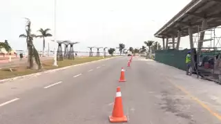 Cierre parcial en el Malecón de Campeche por obras del Tren Ligero: Conoce los horarios