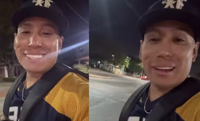 El influencer youtuber Yulay fue visto la noche del martes 15 de abril en Ciudad del Carmen, Campeche.