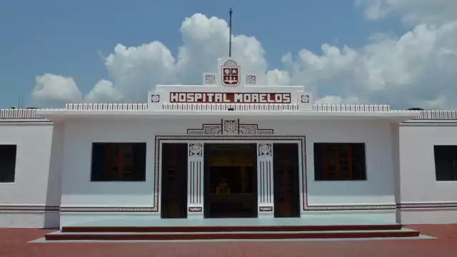 El Hospital Morelos de Chetumal se especializa en el área de maternidad y pediatría.