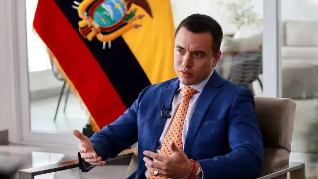 Daniel Noboa, presidente de Ecuador