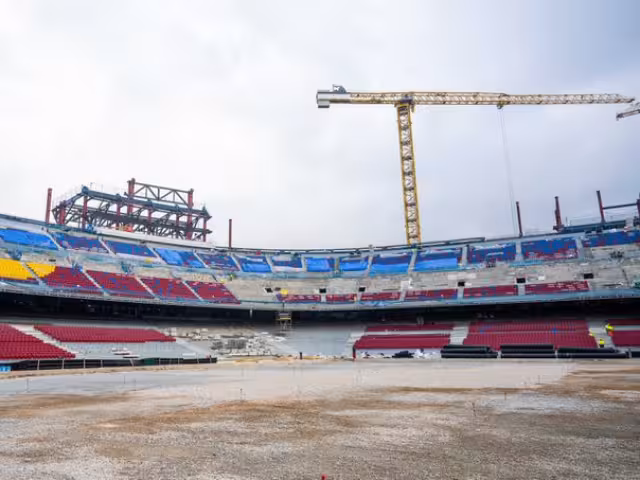 Así luce el campo blaugrana