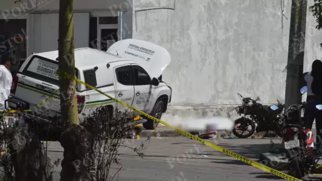 La víctima fue identificada como Diana “N”, de 25 años, quien murió de manera instantánea