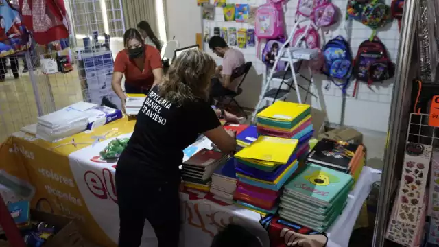 Hubo una mayor presencia de padres de familia campechanos que aprovecharon los descuentos en útiles escolares.