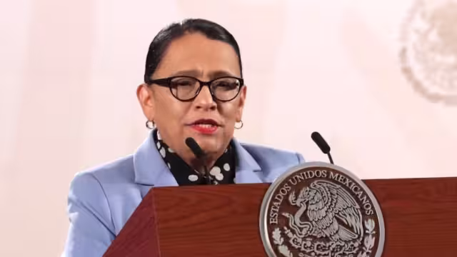 Rosa Icela Rodríguez Velázquez, secretaria de Seguridad y Protección Ciudadana