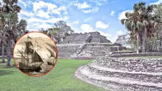 El Tigre: La joya arqueológica y poderoso puerto fluvial maya que marcó la ruta de Hernán Cortés en Campeche