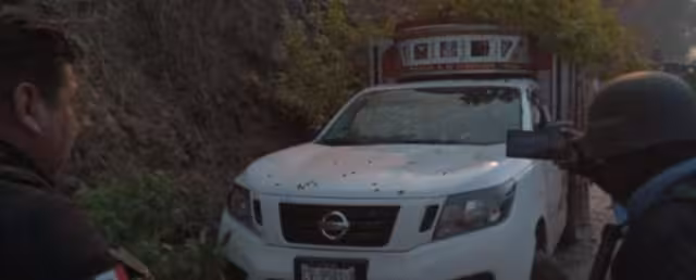 Cuatro sujetos fueron asesinados en Pantelhó, Chiapas, mientras viajaban en una camioneta