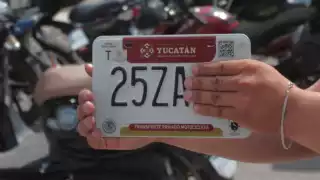 Yucatecos acuden a los módulos para llevar a cabo el trámite del canje de matrículas