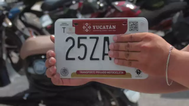 Yucatecos acuden a los módulos para llevar a cabo el trámite del canje de matrículas