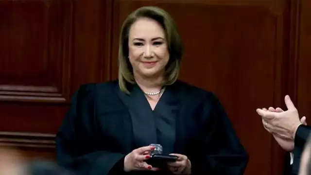 Yasmín Esquivel Mossa, ministra de la SCJN y candidata en esta elección judicial
