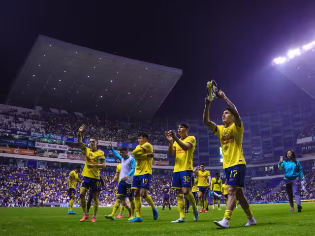 América jugó en Puebla