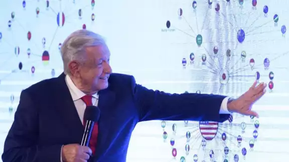 Andrés Manuel Löpez Obrador, presidente de México Andrés Manuel Löpez Obrador, presidente de México