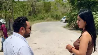 Anuncian reconstrucción de la carretera Candelaria–Pejelagarto tras denuncias ciudadanas