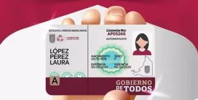 Es importante portar la licencia de manejo