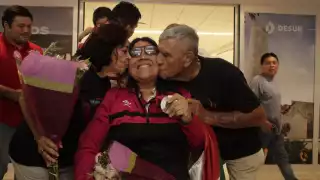 Así recibieron a Gilda Cota en Yucatán, tras hacer historia en los Paralímpicos de París 2024