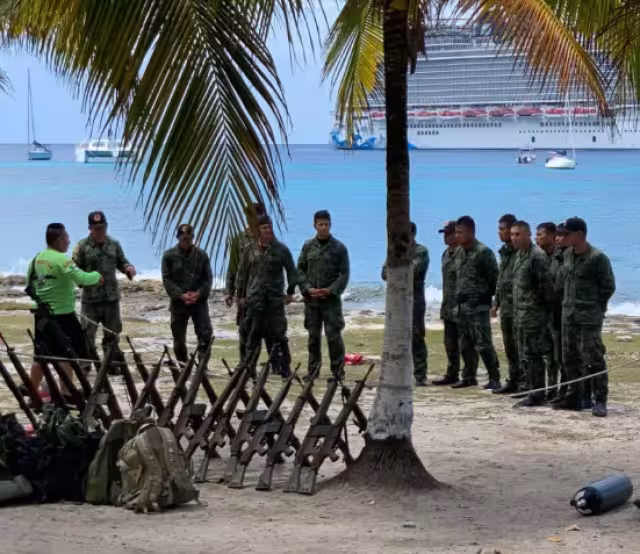 En el 2018, un comando del vecino país del norte entrenó a efectivos “aztecas”