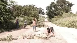 Habitantes de  Sacalaca bloquearon la carretera estatal por falta de servicio eléctrico