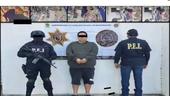 Detienen a violento asaltante que habría robado más de 4 mil pesos en una farmacia de Ciudad Caucel Detienen a violento asaltante que habría robado más de 4 mil pesos en una farmacia de Ciudad Caucel