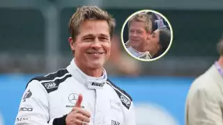 Brad Pitt feliz con los fan mexicano