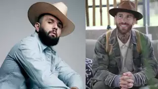 Carín León y Sergio Ramos