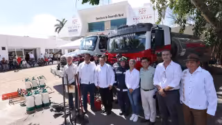 Díaz Mena pone en marcha el primer Centro Estatal del Fuego para prevenir incendios en Yucatán 