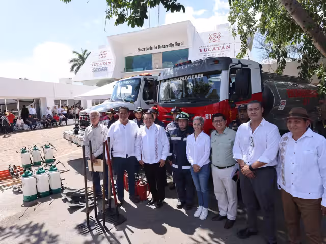Yucatán refuerza su lucha contra incendios con nuevo comité y el Centro Estatal del Fuego