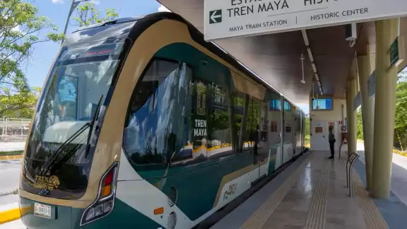 El Tren Ligero de Campeche ya opera con conexión directa al Tren Maya. El Tren Ligero de Campeche ya opera con conexión directa al Tren Maya.