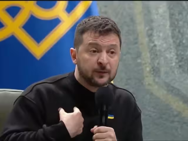 Volodimir Zelenski, presidente de Ucrania