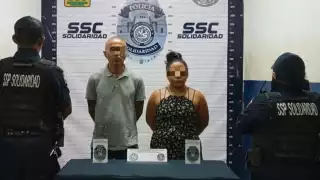 Detienen a una pareja por el intento de robo a autos en Playa del Carmen