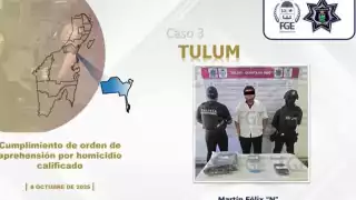 Martín Félix “N” fue detenido mediante una orden judicial y puesto a disposición del Ministerio Público