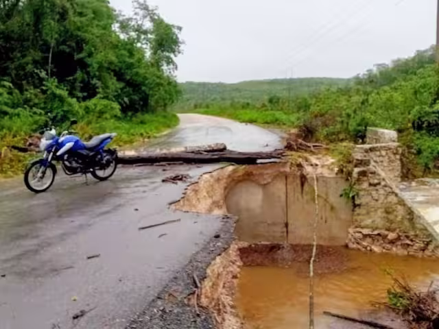 Ribera del Río Hondo colapsa tras lluvias