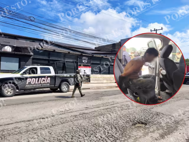 Fuentes oficiales confirmaron que el detenido cuenta con antecedentes penales, ya que en ocasiones anteriores había sido arrestado por agentes policiacos por distintos delitos