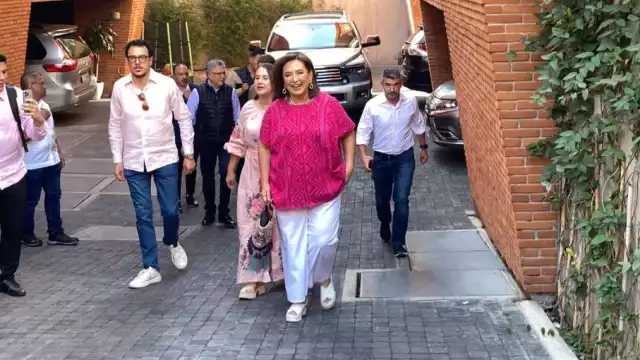 Xóchitl Gálvez, candidata presidencial de la coalición PAN-PRI-PRD