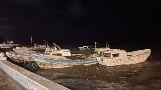 Embarcaciones se fueron a pique