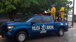 Tormenta Tropical Ileana tocó tierra en Ahome, Sinaloa