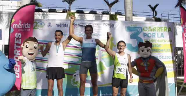 Jordan Mendieta, primer lugar en la rama varonil