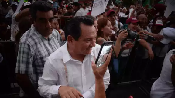 El candidato reafirmó su compromiso de llegar a la gubernatura de Yucatán El candidato reafirmó su compromiso de llegar a la gubernatura de Yucatán