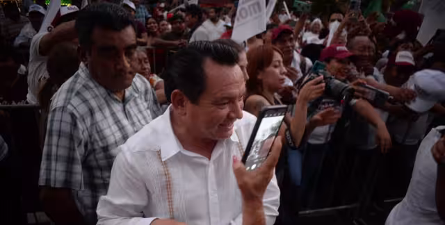 El candidato reafirmó su compromiso de llegar a la gubernatura de Yucatán