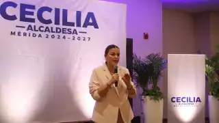 Cecilia Patrón anuncia a su gabinete en el Ayuntamiento de Mérida