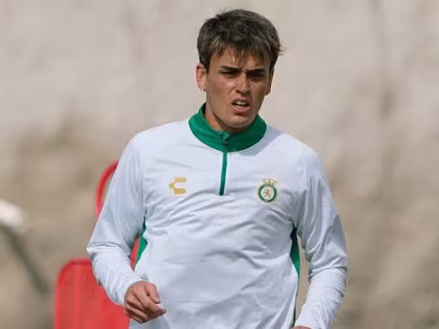 El jugador uruguayo de León.