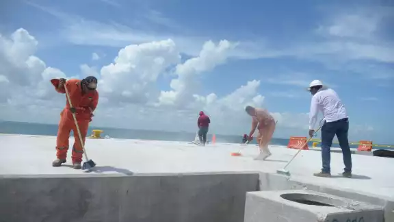 Así avanzan los trabajos del nuevo Astillero de Progreso Así avanzan los trabajos del nuevo Astillero de Progreso