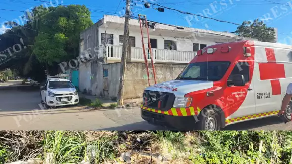 Tras ser atendido por paramédicos, el hombre fue llevado al hospital IMSS-Bienestar de Tulum