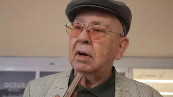 El poeta y etnólogo cubano Miguel Barnet