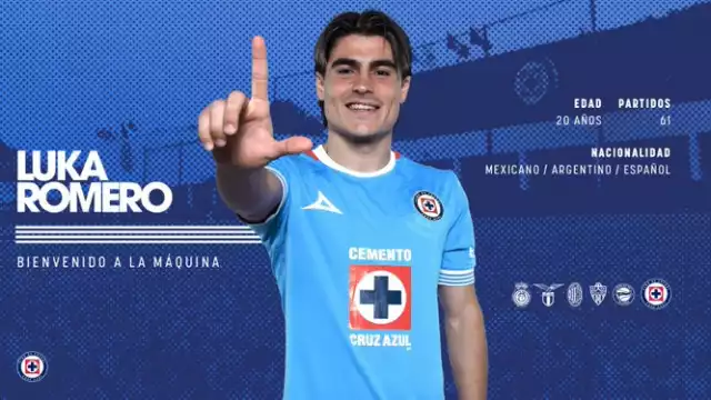 Cruz Azul tiene a Luka de manera oficial para el CL2025