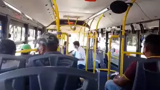 Un joven acusa que vivió un intento de asalto en un camión del Va y Ven en Chuburná.