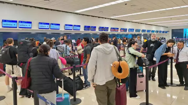 Las operaciones en el aeropuerto de Mérida se normalizaron tras el caos en la terminal aérea de la Ciudad de México por un banco de neblina