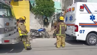 Empleado de tortillería termina con fractura en Cozumel; su mano quedó atrapada en la maquina