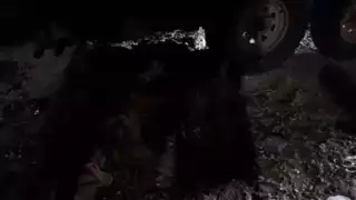 "Araña" del Escuadrón de la Muerte se salva por centímetros de ser atropellado en Dzitbalché